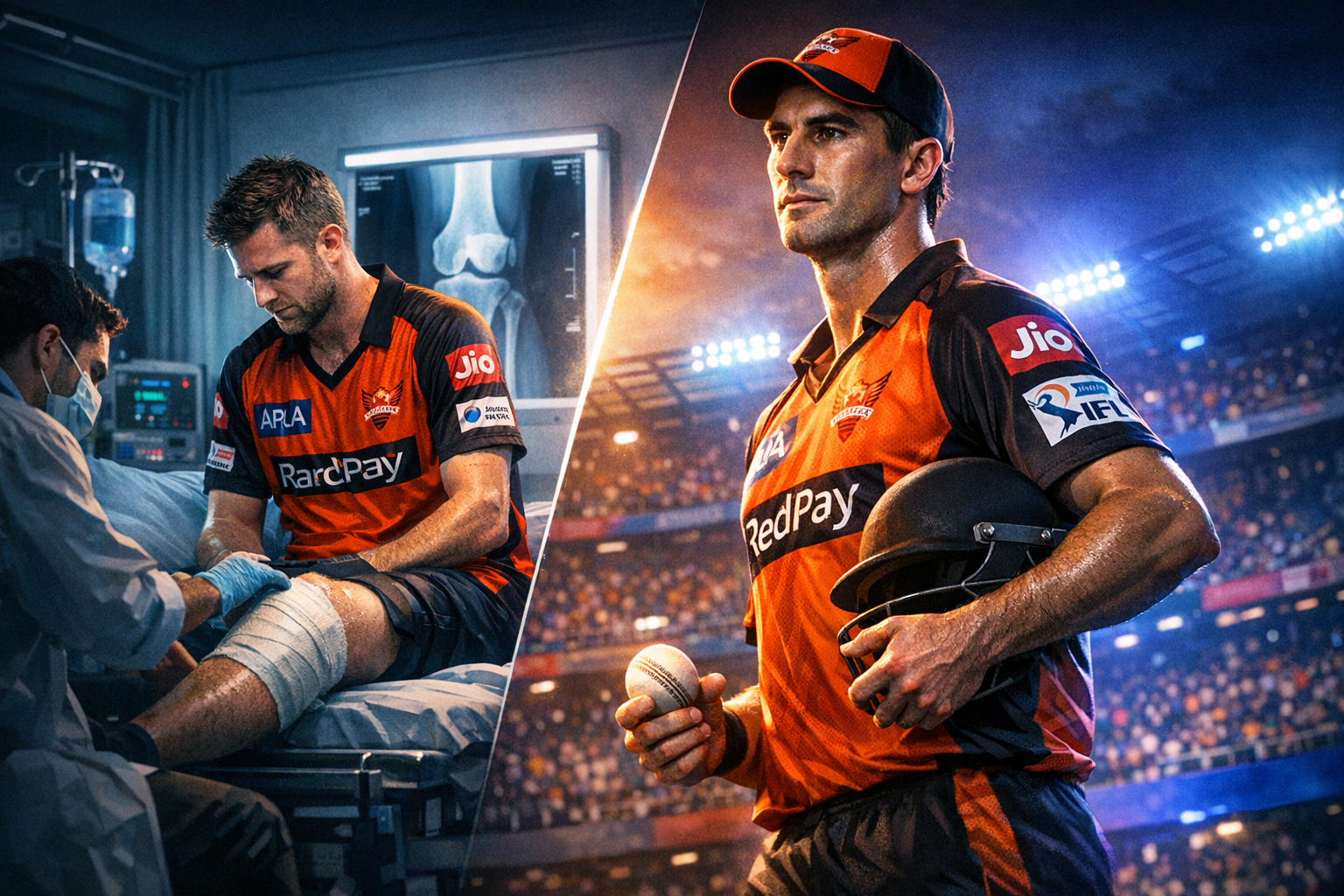 Sunrisers Hyderabad Faces Mixed Injury Updates with Payne Out and Cummins Cleared